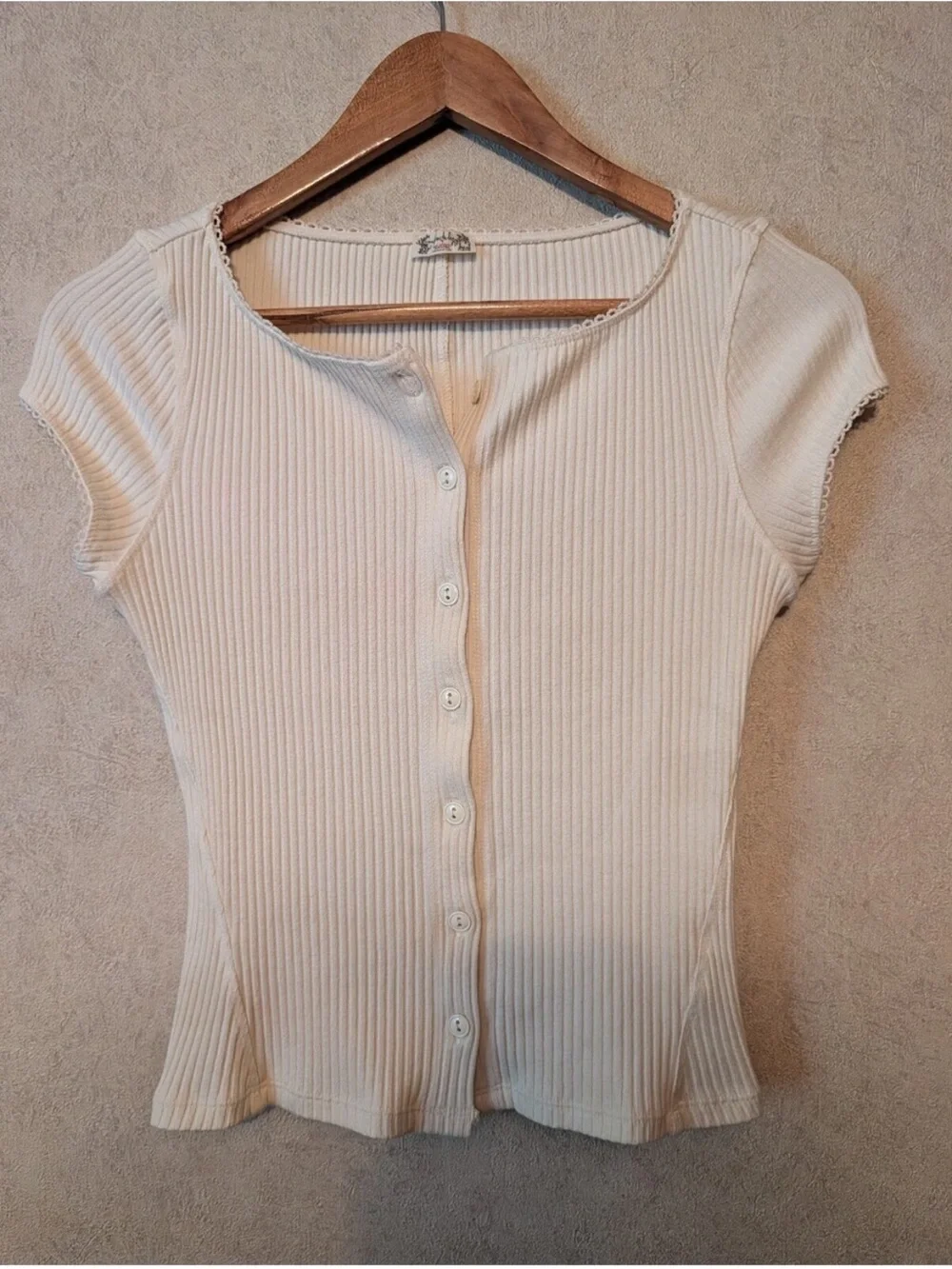 FP Free People Most Wanted Cardi Ivory Cream Medium